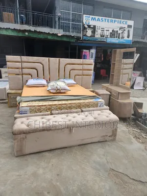 Quality 6by6 Bed Stand With Complete Accessories.