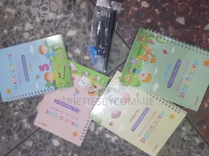 Magic Groove Practice Copy Book/Calligraphy Book Set