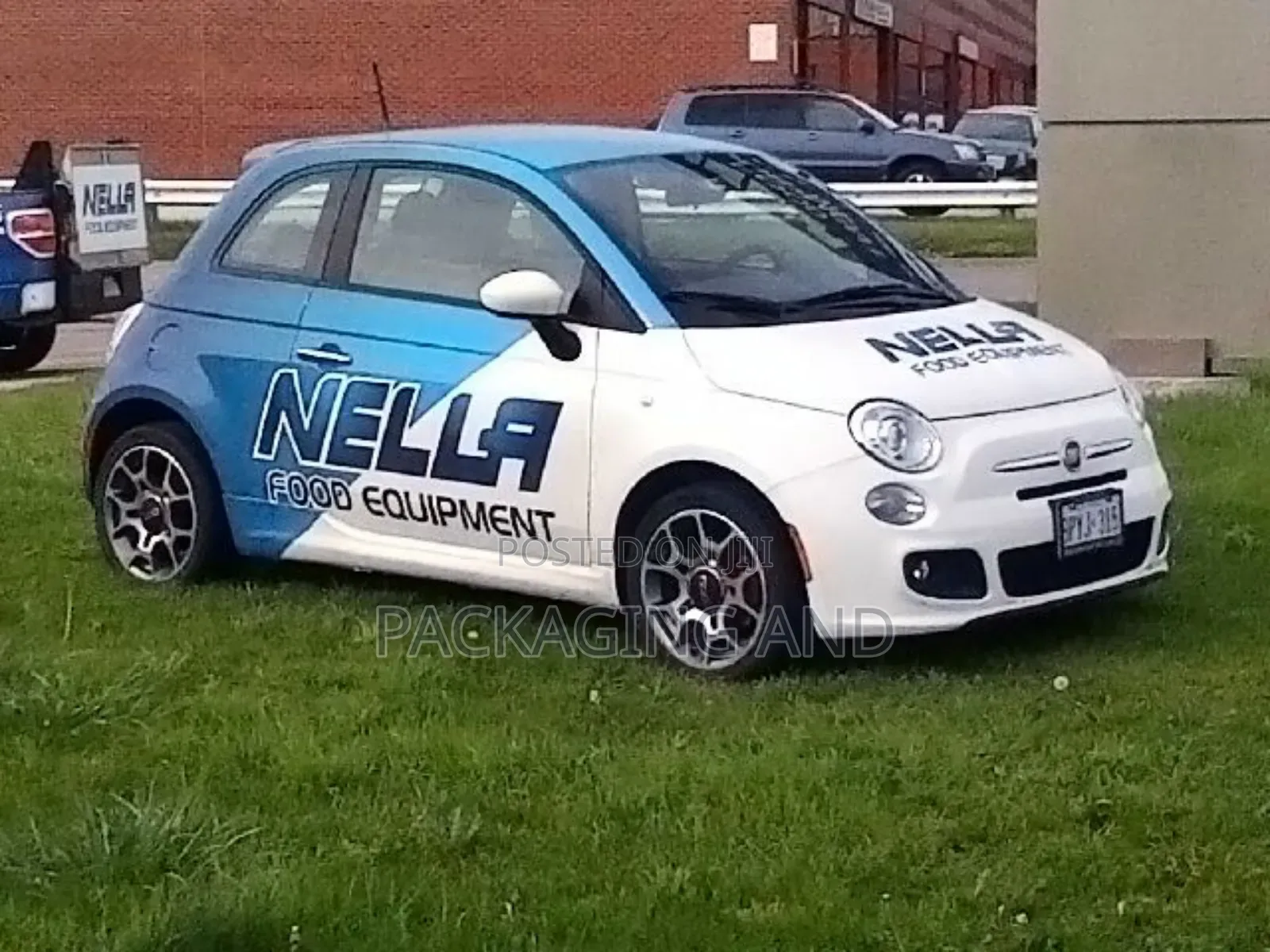 Branded Vehicle for Roadside