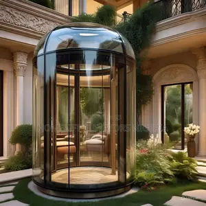 Glass Panoramic Outdoor Small Residential Home