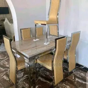 High Quality Dining by Six Marble Top