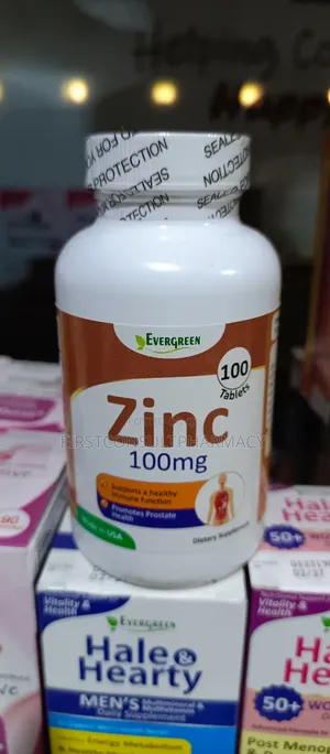 Evergreen Zinc 100mg X 100