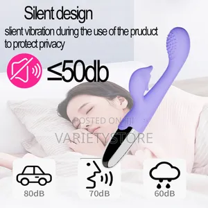G Spot Rabbit Vibrator Clitoris Nipple Stimulation Sex Toy