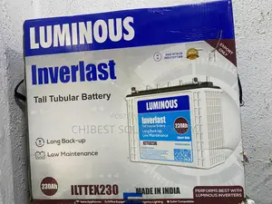 230ah 12v Luminous Inverlast Tubular Battery