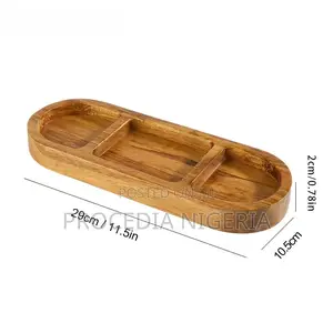 3 Compartments Tray for Easy Organizing Dinning Office