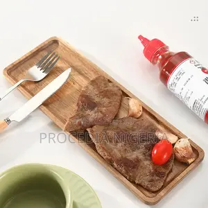 Wooden Steak Plate / Food Tray – 29cm