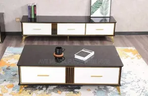 Set of Center Table and Tv Stand.
