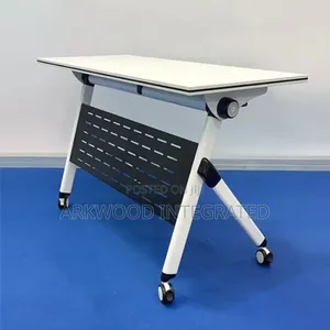 Foldable Top And Moveable Training Desk
