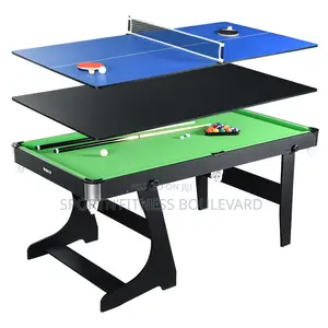 6feet 3 in 1 Table Tennis and Snooker Boards