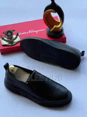 Classy All-Black Loafers