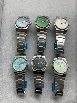 Tissot Quality Luxury Men Chain Strap Wristwatch