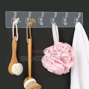 Multicolored 6 in 1 Wall Hook
