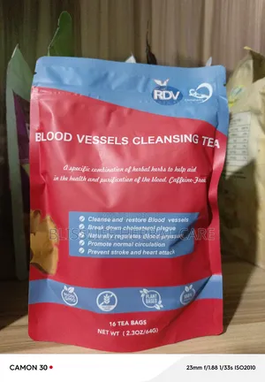 Blood Vessels Cleansing Herbal Tea