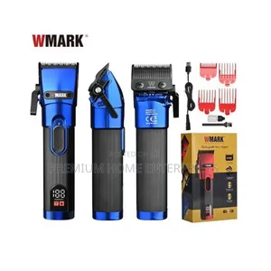 Wmark Ng-121 Ceramic Blade Hair Clipper With Led Display