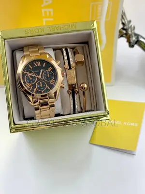 Michael Kors Ladies Set Watch and Bracelet