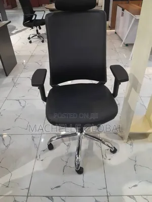 Unique Leather Headrest Chair