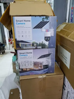 Wifi Solar PTZ Single Lens Camera V380 App