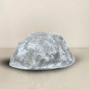 Modern Artificial Rock – 18cm Decorative Accent