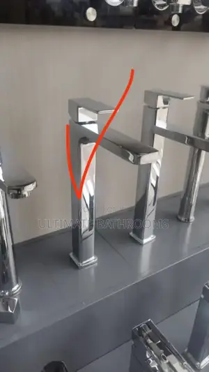 Made of Brass Stainless Steel Long Basin Mixer Faucet