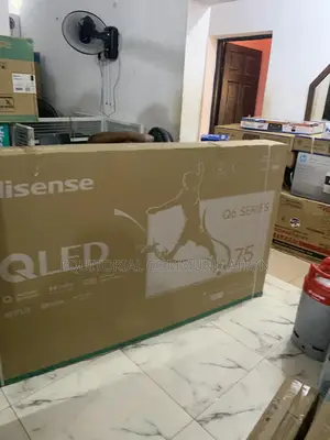 Hisense 75” Qled Smart Tv With HDR and Alexa