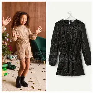 Girl's Sequin Playsuit (2y-14y)