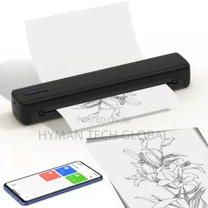 Portable Inkless A4 Tatoo Document Bluetooth Thermal Printer
