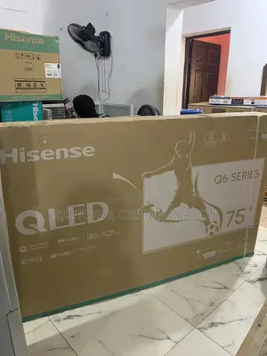 Hisense 75” Qled Tv – 75q6n Model, Wi-Fi Enabled