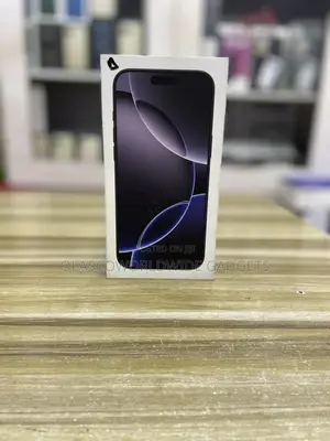 New Apple iPhone 16 Pro Max 256 GB Black