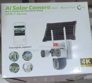 Ai CCTV Solar Camera 2 in 1 Is Available
