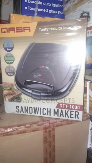 Qasa 4-slice Sandwich Maker–Easy Family-friendly! Qtt-1000