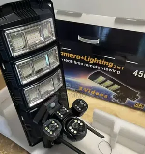 Ai Solar Camera Lighting 2 in 1 Is Available With Warranty