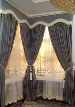 High Quality Curtain ( Free Delivery) Tz822-8