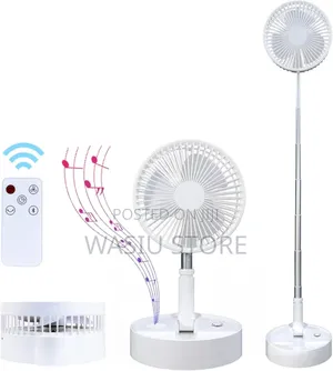 Folding Stand Floor Fan With Remote Control