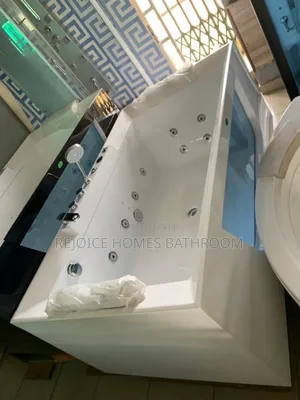 Luxury Acrylic Whirlpool Jacuzzi Bathtub With Massage Jets