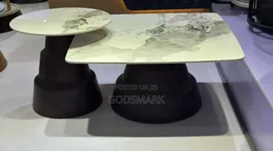 Marble Center Table. 2 in 1