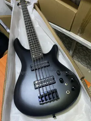 Five String Ibanez Active Bass Guitar