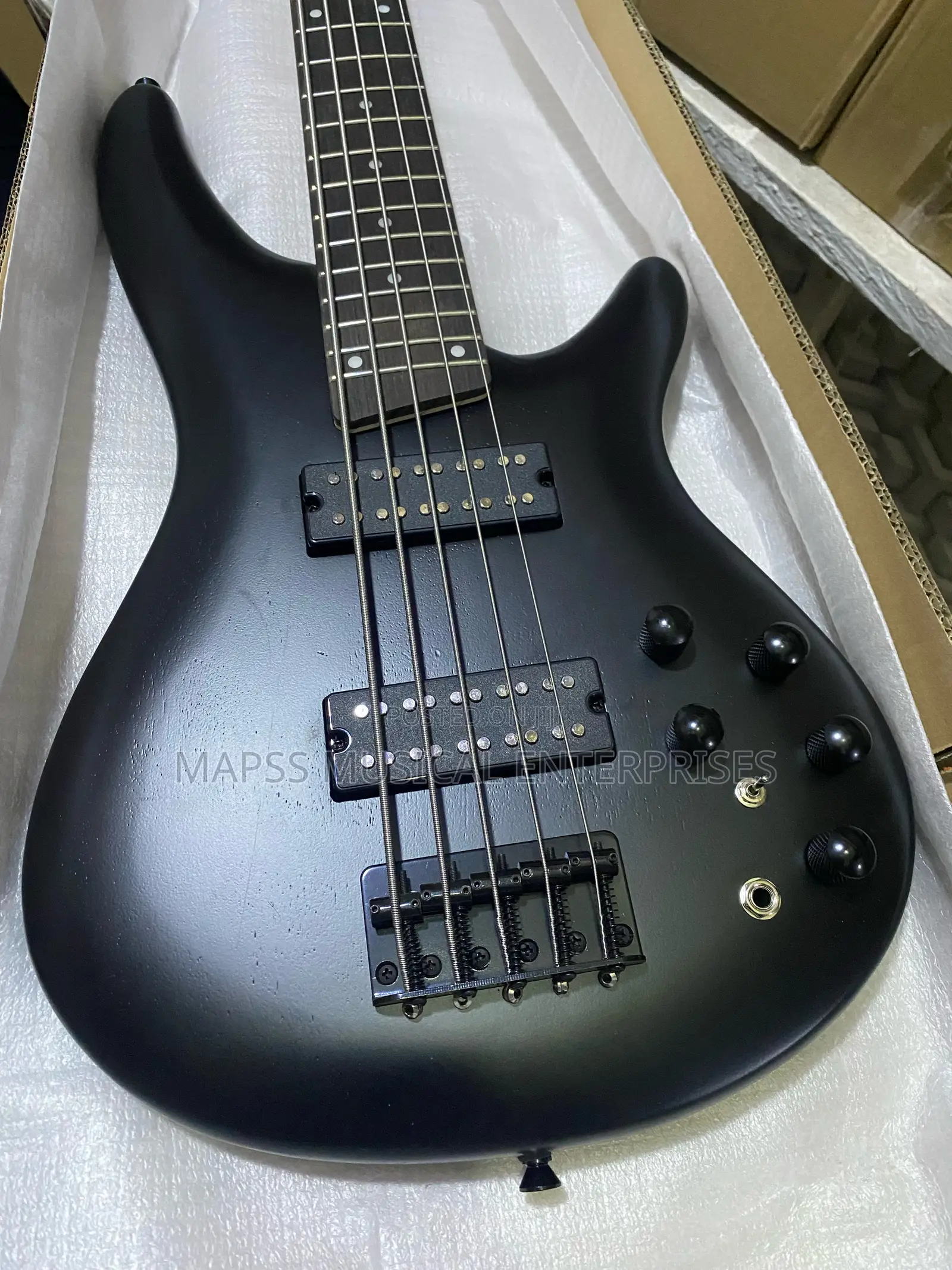 Five String Ibanez Active Bass Guitar