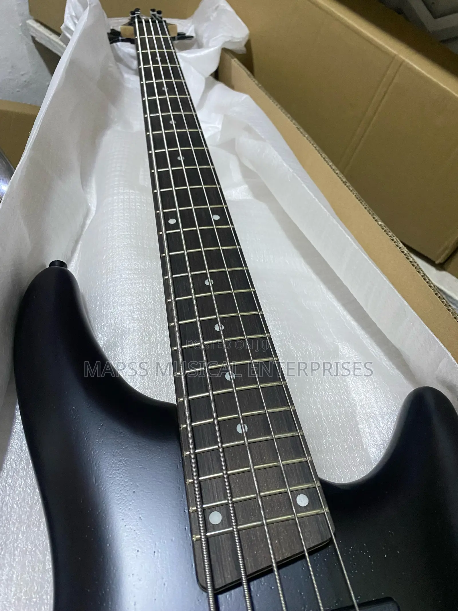 Five String Ibanez Active Bass Guitar
