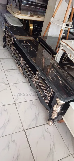 Newly Royal Marble Top Tv Stand