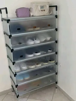 7 Steps Shoe Rack With Cover
