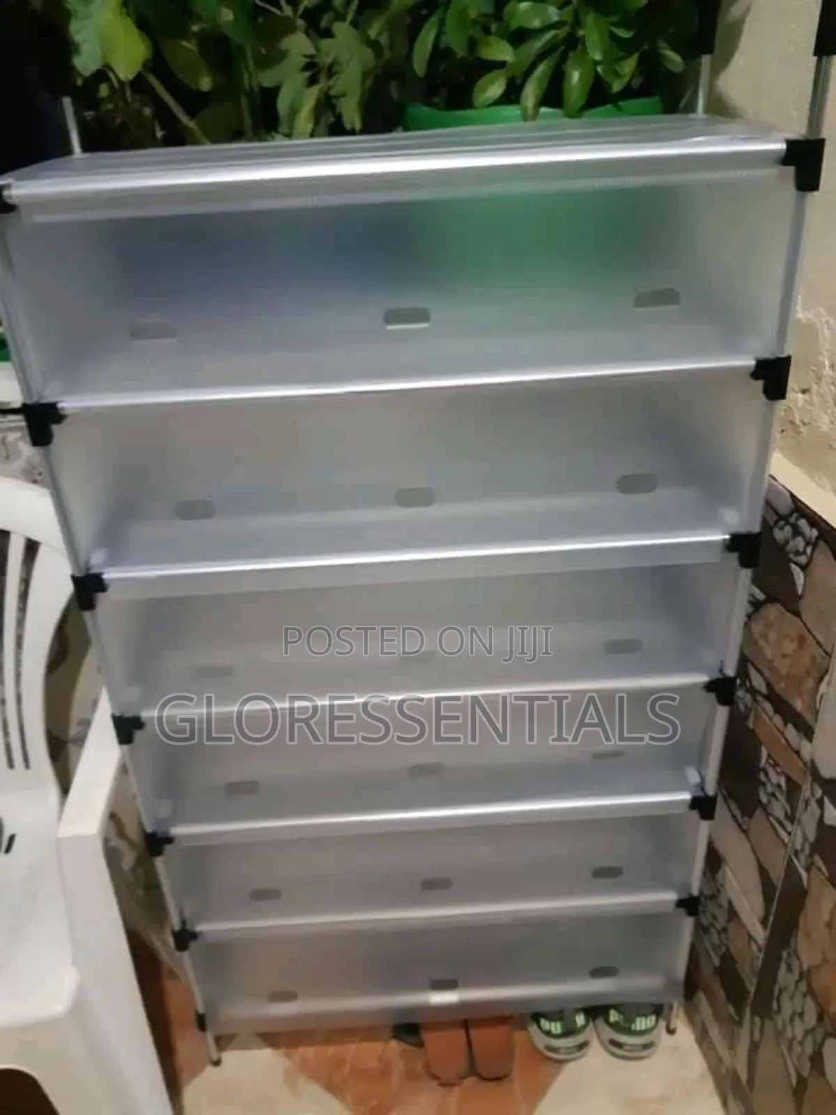 7 Steps Shoe Rack With Cover