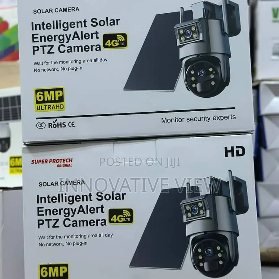 Smart Intelligent Solar Security Camera 4g