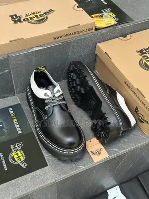 Dr Martens Quality Luxury Men Genuine Leather Shoe