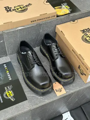 Dr Martens Quality Luxury Men Genuine Leather Shoe