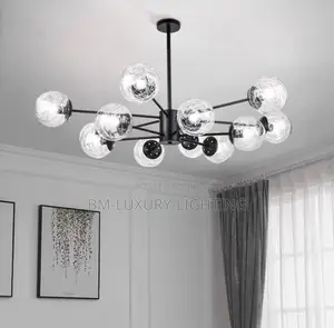Executive 12 Clear Glass Ceiling Fittings