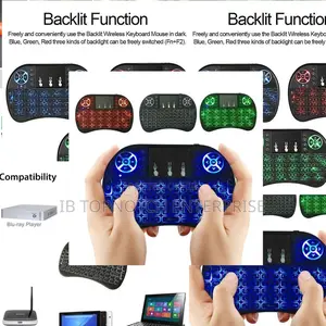 Command Your Entertainment With Backlit Wireless Keyboard
