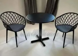 Quality Set of Me and You Chairs and Table