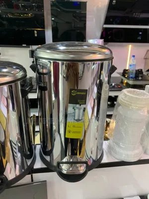 Silver Stainless Steel Pedal Bin - 12 Liters Waste/Dustbin