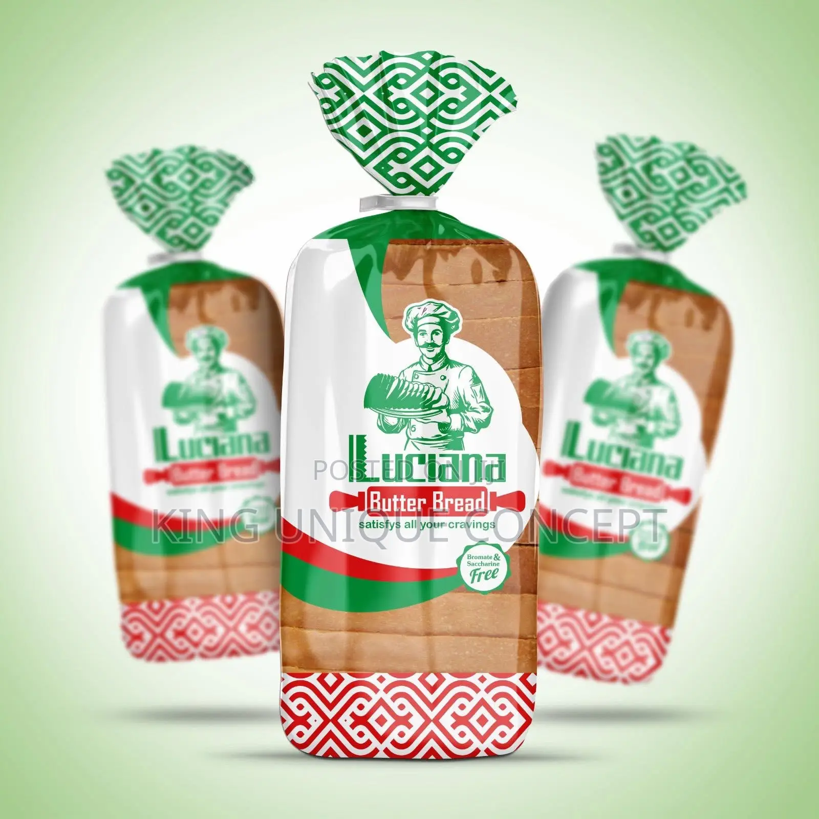 Bread Packaging Wrapper Nylon