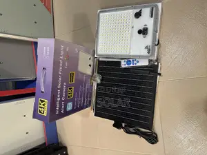 Intelligent Solar Flood Lights Alert Camera